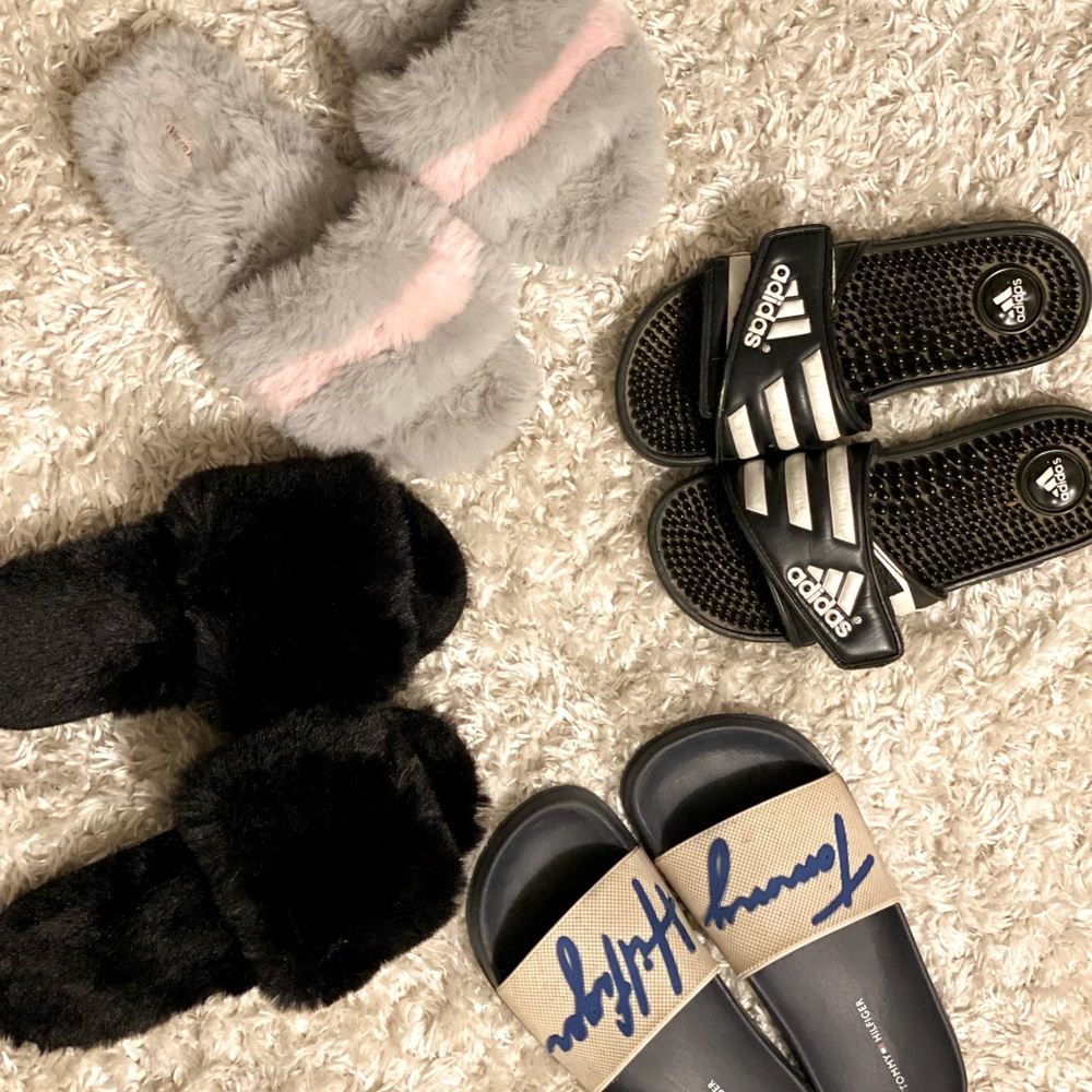 Slippers and slides